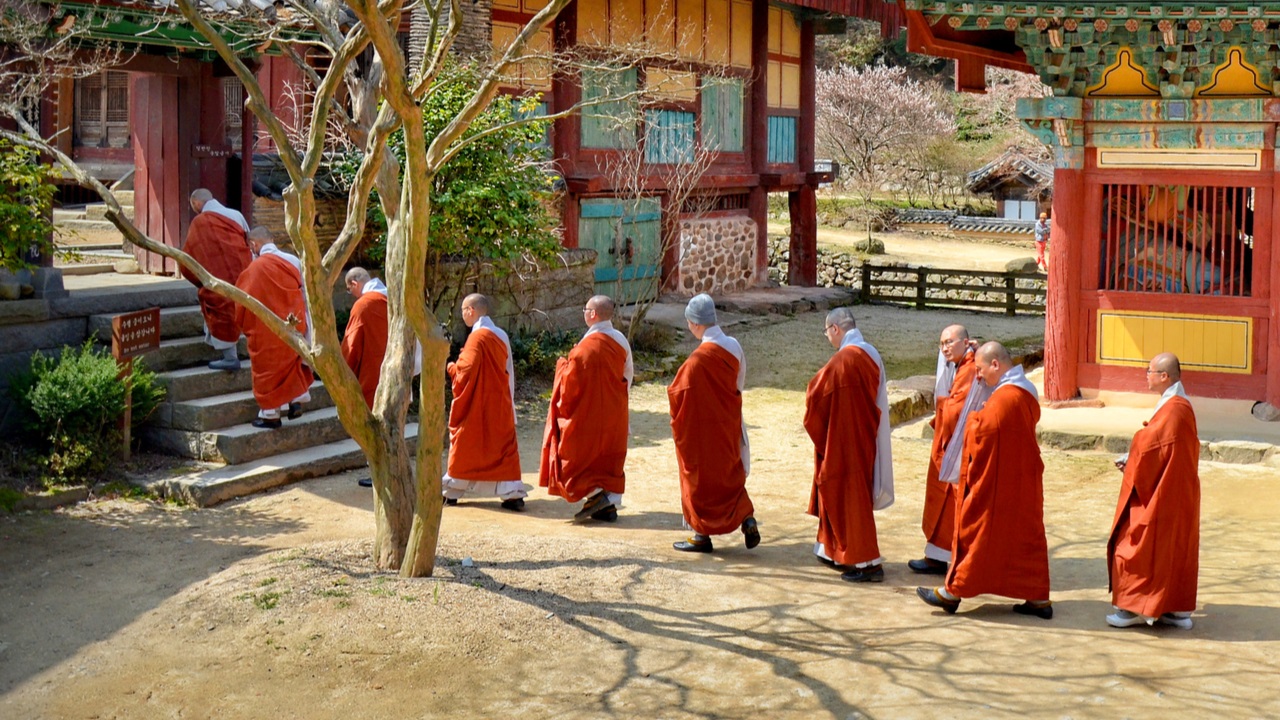 korean-monks